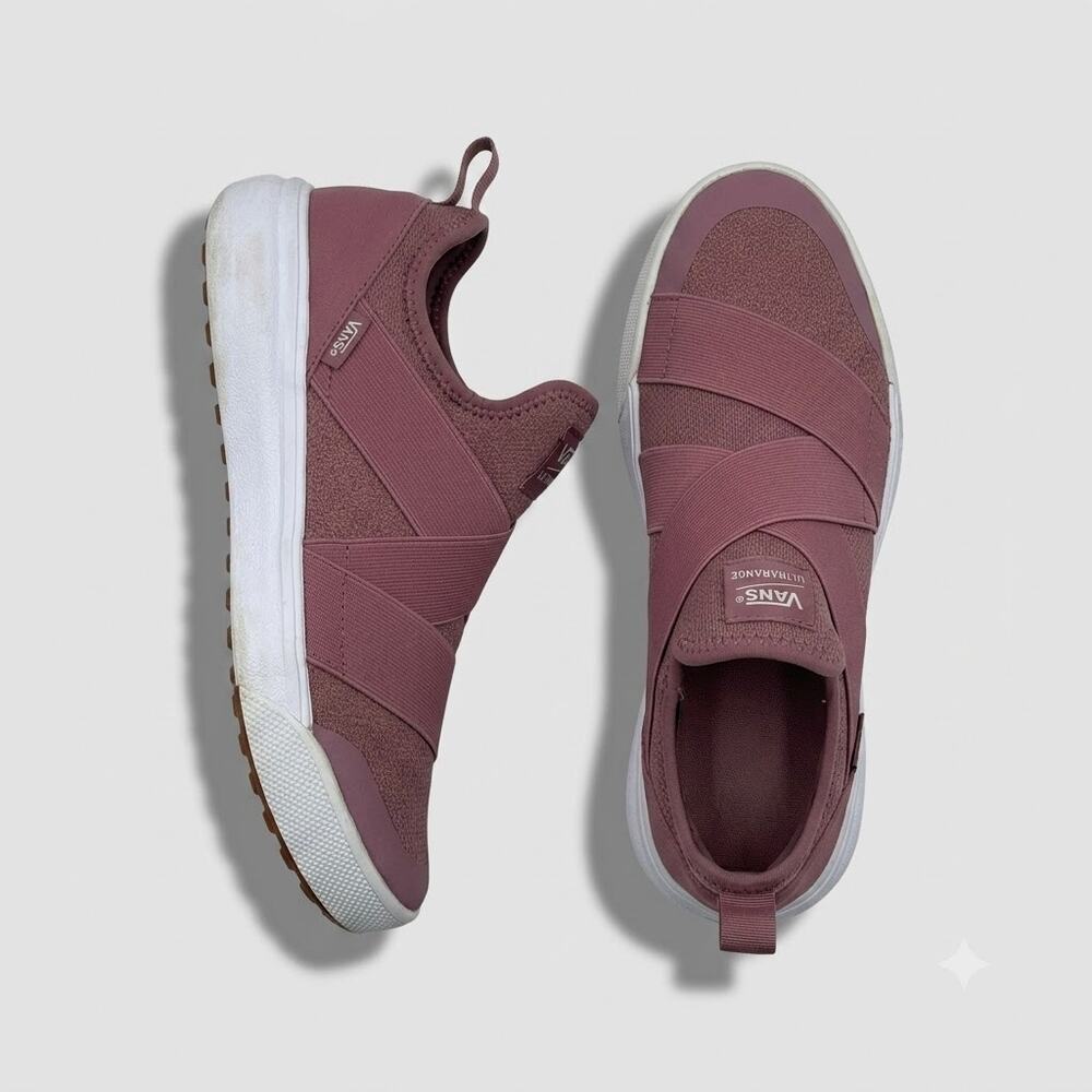 Vans Slip-On Athletic Loafers in Mauve